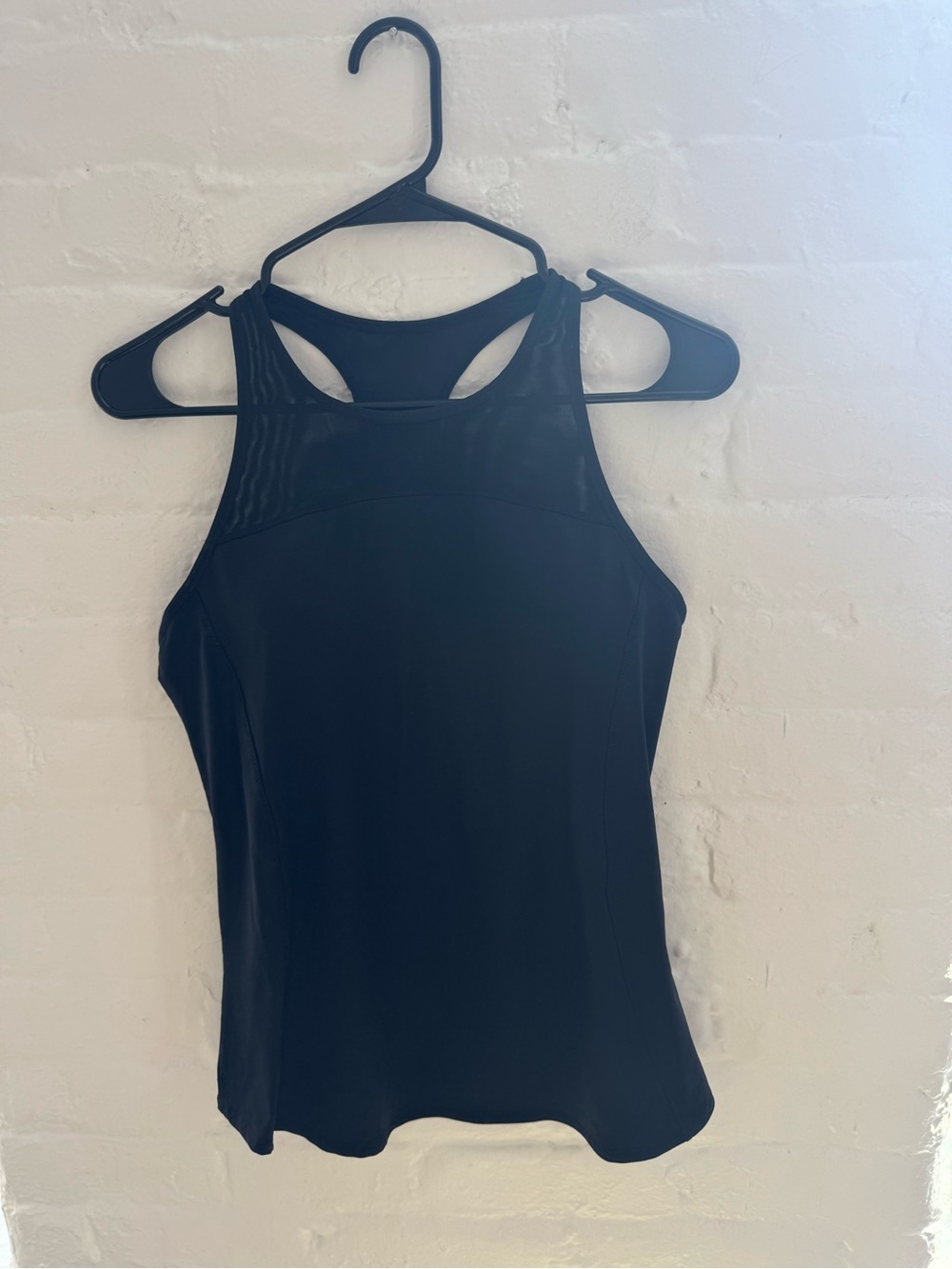 Athleta Black Racerback Performance Tank